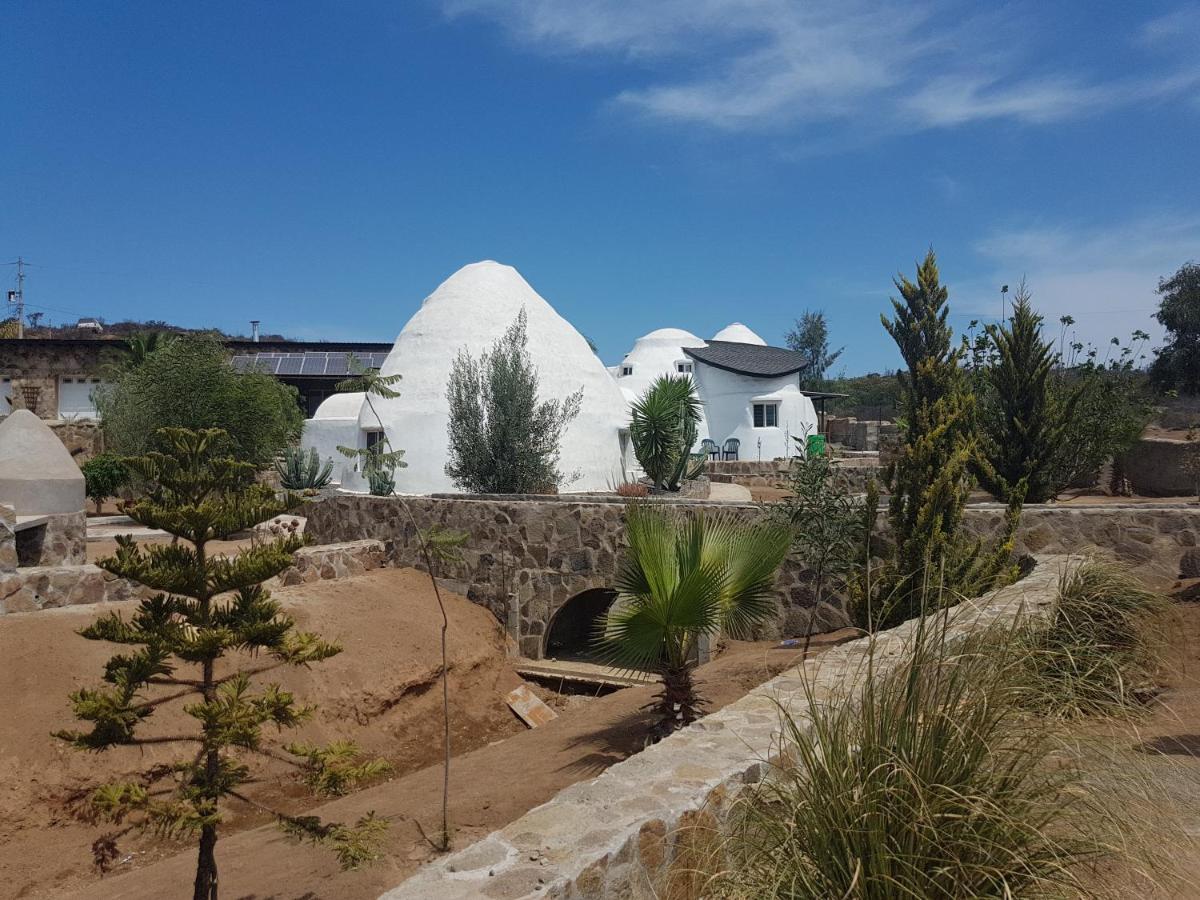 Вилла Hacienda Eco-Domes Валье-де-Гуадалупе Экстерьер фото